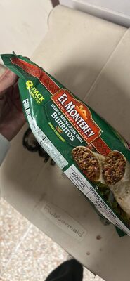 Mild Beef & Bean Green Chili Burritos, Beef & Bean Green Chili