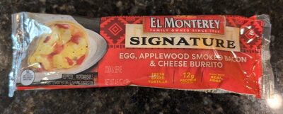 Egg, Applewood Smoked Bacon & Cheese Burrito, Egg, Applewood Smoked Bacon & Cheese
