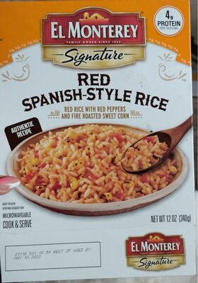Spanish-Style Red Rice With Red Peppers And Fire Roasted Sweet Corn, Spanish-Style