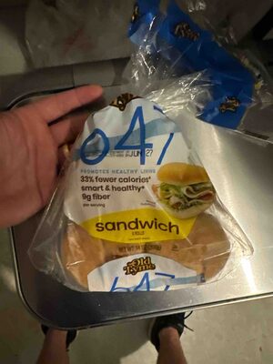 Schmidt Old Tyme 647 Sandwich Roll, 8 Count, 14 Oz