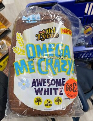 Omega Me Crazy! Awesome White Bread