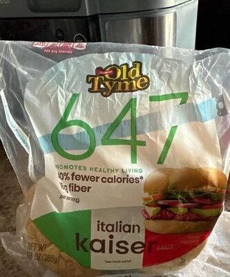 647 Italian Kaiser Rolls