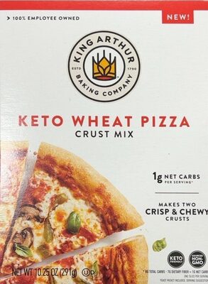 Keto Wheat Pizza Crust Mix, Keto Wheat Pizza