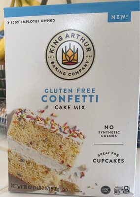 Confetti Gluten Free Cake Mix, Confetti