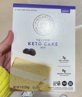 Yellow Keto Cake Mix, Yellow