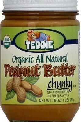 Organic All Natural Peanut Butter Chunky