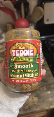 Smooth All Natural With Flaxseed Peanut Butter