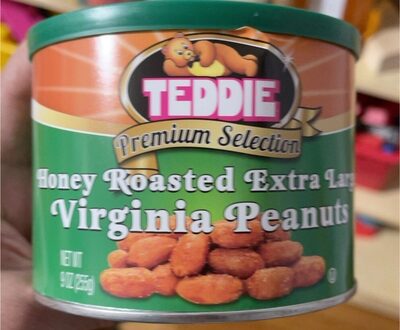 Honey Roasted Extra Large Virginia Peanuts, Honey Roasted