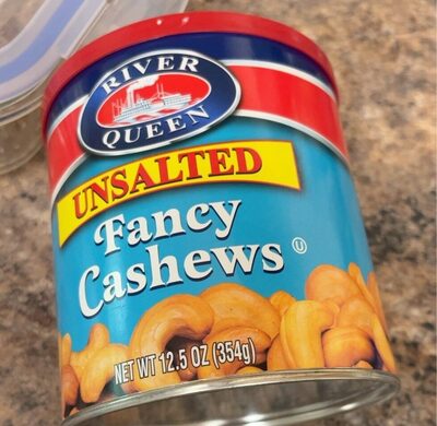 Unsalted Fancy Cashews, Unsalted