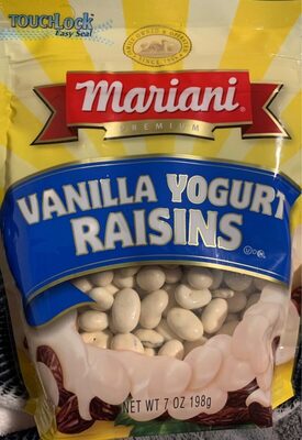 Vanilla Yogurt Raisins, Vanilla