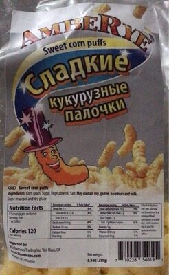 Sweet Corn Puffs, Sweet