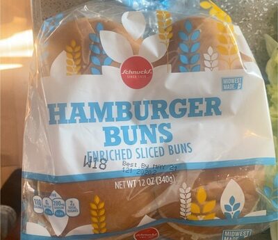 Classic Enriched Sliced Hamburger Buns, Classic