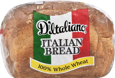 100% Whole Wheat Italian Bread, 100% Whole Wheat Italian