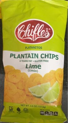 Lime Plantain Chips, Lime