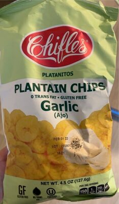 Garlic Plantain Chips, Garlic