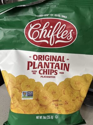 Chifles, Plantain Chips, Original, Original