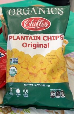 Original Organics Plantain Chips, Original