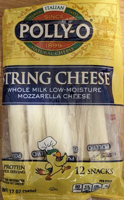 Creamy Mozzarella Natural String Cheese