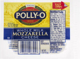 Whole Milk Mozzarella Natural Cheese, Mozzarella