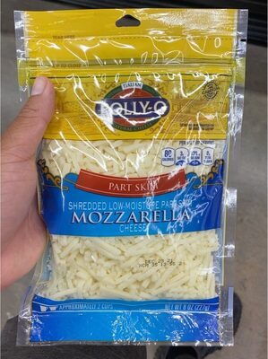 Mozzarella Low-Moisture Part-Skim Shredded Cheese, Mozzarella
