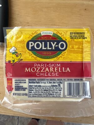 Part-Skim Mozzarella Cheese