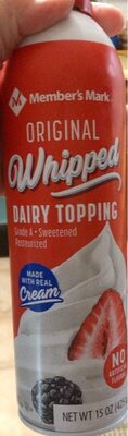 Original Whipped Dairy Topping, Original