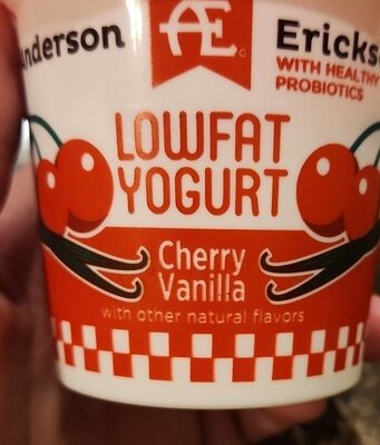 Cherry Vanilla Lowfat Yogurt, Cherry Vanilla