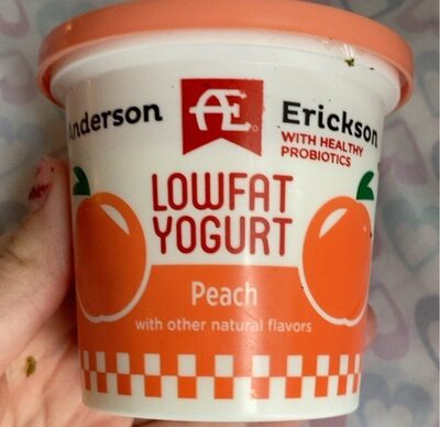 Peach Lowfat Yogurt, Peach