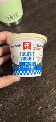 French Vanilla Bean Lowfat Yogurt, French Vanilla Bean