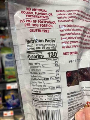 Original Premium Dried Cranberries