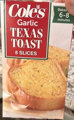 Texas Toast, Texas