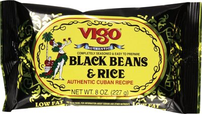 Low Fat Authentic Black Beans & Rice
