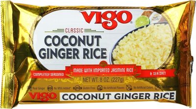 Classic Coconut Ginger Rice, Classic