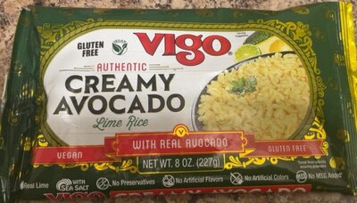 Authentic Creamy Avocado Lime Rice