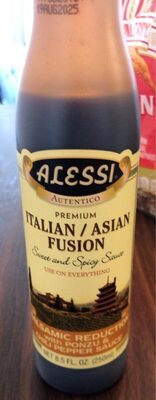Premium Italian / Asian Fusion Balsamic Reduction With Ponzu & Chili Pepper Sweet And Spicy Sauce, Ponzu & Chili Pepper