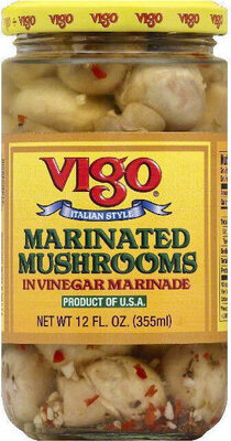 Marinated Mushrooms In Vinegar Marinade, Marinated Mushrooms