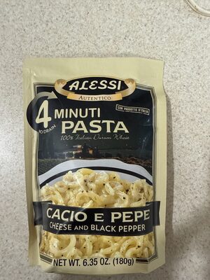 Cheese And Black Pepper Pasta, Cheese; Black Pepper