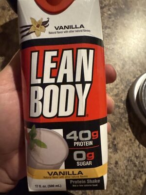Protein Shake, Vanilla