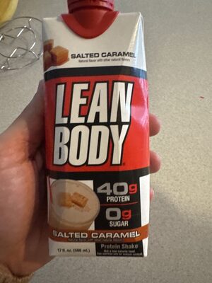 Salted Caramel Protein Shake, Salted Caramel