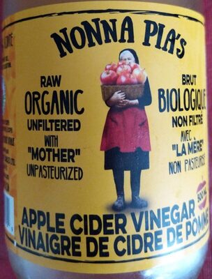 Apple Cider Organic Vinegar, Apple Cider