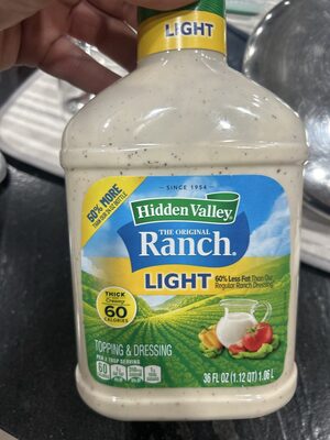 Light Ranch Dressing, Thick & Creamy