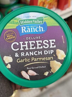 Garlic Parmesan Deluxe Cheese & Ranch Dip, Garlic Parmesan