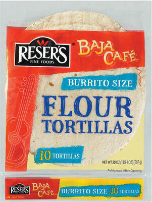 Flour Burrito Size Tortillas, Flour