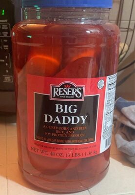 Big Daddy A Cured Pork And Beef, Rice, And Soy Protein