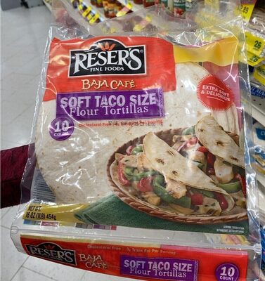 Soft Taco Size Flour Tortillas, Soft Taco Size