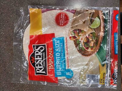 Flour Burrito Size Tortillas, Flour