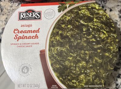 Reser's Fine Foods Asiago Creamed Spinach, 12 Oz