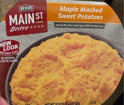 Maple Mashed Sweet Potatoes
