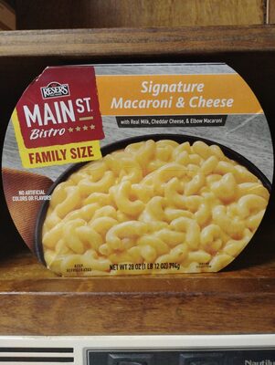 Reser's Fine Foods Main St Bistro Signature Macaroni & Cheese Family Size, 28 Oz