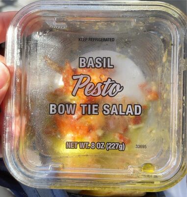 Basil Pesto Bow Tie Salad, Basil Pesto